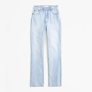 Abercrombie Ultra High Rise 90s Straight Jean